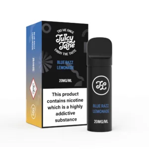 Juicy Jane Pod Pod Blue Razz Lemonade 2% Nicotine | Best Disposable Vape