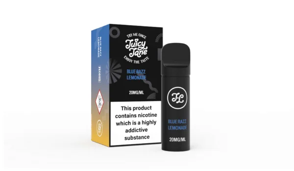 Juicy Jane Pod Pod Blue Razz Lemonade 2% Nicotine | Best Disposable Vape